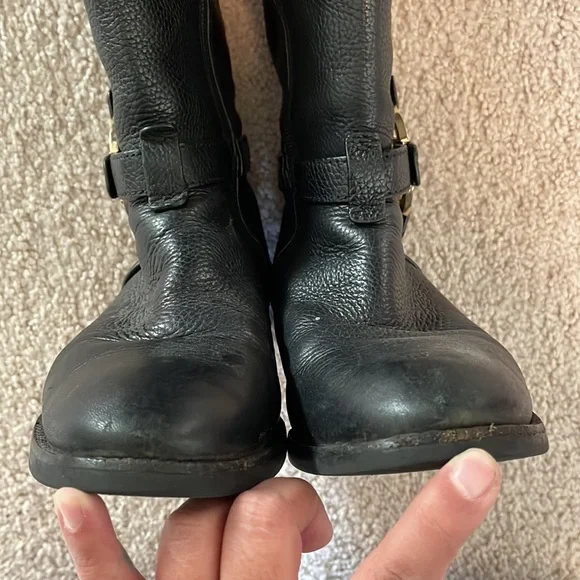 Tory Burch Amanda Leather Riding boots - Picture 5 of 8